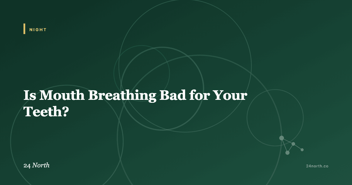 Is Mouth Breathing Bad for Your Teeth? — 24 North illustrated guide
